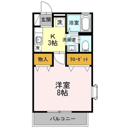 エスペランサの物件間取画像